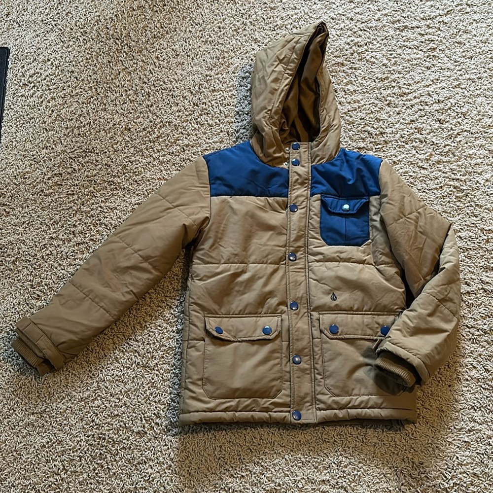 Boys Volcom Winter coat size 12.